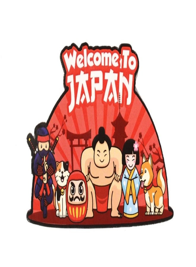 Skywalk Souvenir Japan Wooden Fridge Magnet (Multicolor) - Image 1